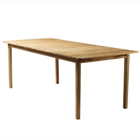 FDB MÃ¸bler / Furniture - M2 Sammen Garden Table af Thomas E Alken - Havebord - Nature - H75,5xB90xL220 cm