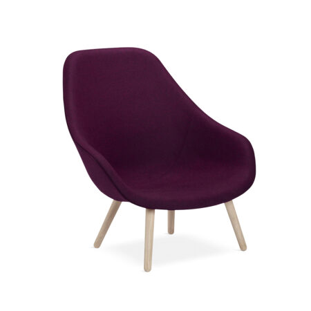 HAY - About a Lounge Chair | AAL 92 Prisgruppe 6 Sortlakeret eg