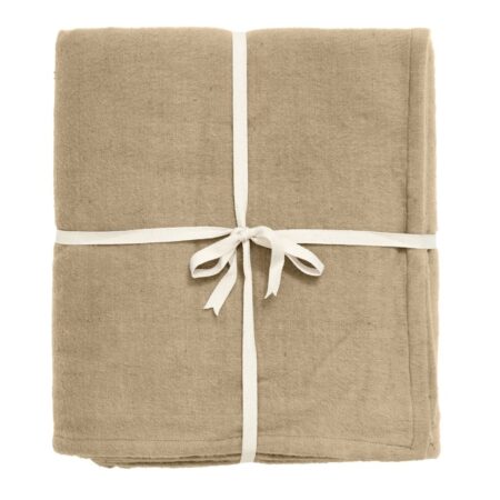 Yoga - Simple Days - YOGA Cotton Blanket - TÃ¦ppe - Beige - L200 x B150 cm