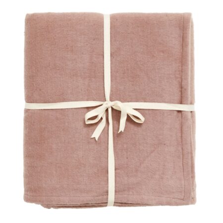 Yoga - Simple Days - YOGA Cotton Blanket - TÃ¦ppe - Rose - L200 x B150 cm