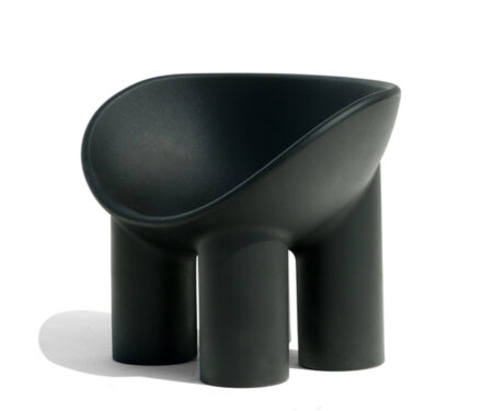 Driade Roly Poly Loungestol - Faye Toogood Design - Charcoal