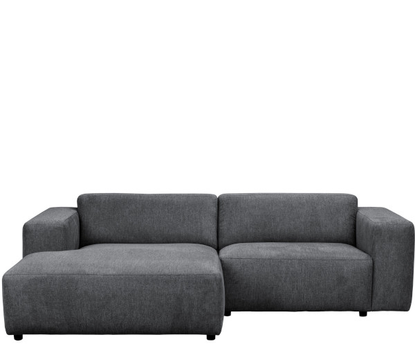 Rowico Home Willard sofa - Brenda mørkegrå - venstrevendt chaiselong - 234 cm