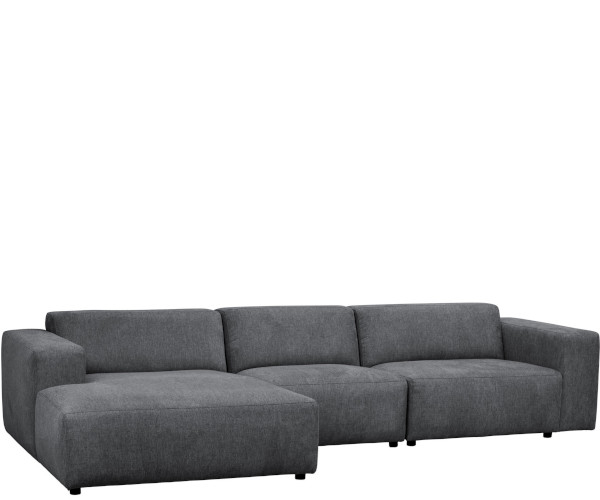 Rowico Home Willard sofa - Brenda mørkegrå - venstrevendt chaiselong - 312 cm