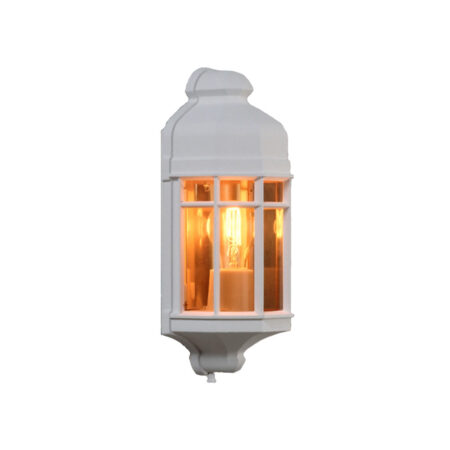 Capri Mini Udendørs Væglampe - Noral (Hvid)