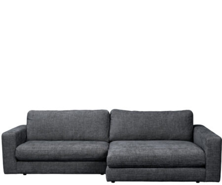 Rowico Home Duncan sofa - Robin mørkegrå - højrevendt chaiselong - 258 cm