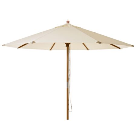 Cinas, Capri 300 cm parasol Træramme off-white
