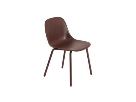 Muuto - Fiber Outdoor Side Chair - Havestol - Anthracite Black - H77 x W49,5 x D53 cm