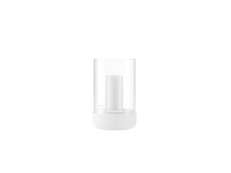 Blomus - CALMA Lantern - Lanterne - Lily White - Medium - H20 x L12 x W12 cm