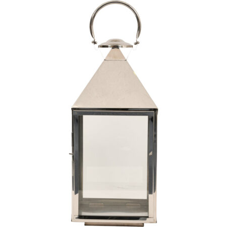 Libra Midnight Mayfair Collection - Iconic Brompton Square Lantern Polished Nickel | Outlet
