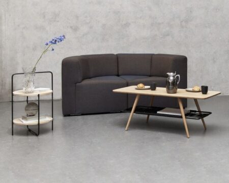Andersen Furniture A2 Modular 2 Pers. Sofa L: 180 cm - Kvadrat Canvas 2 / 764