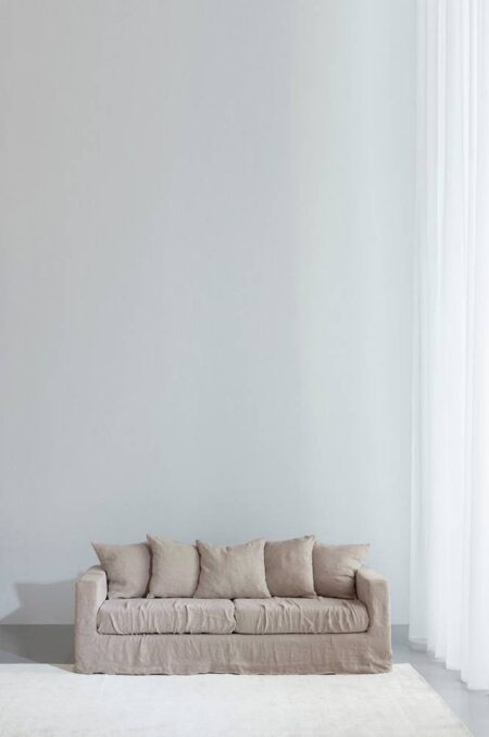 MARSEILLE sofa 3-pers. Lærredsbeige
