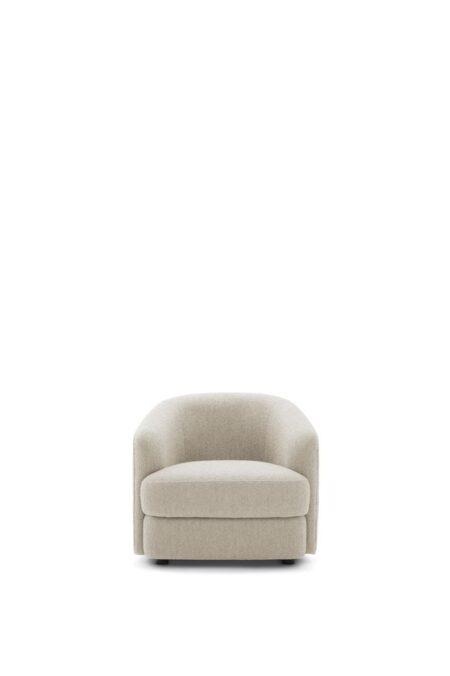New Works Covent Lounge Chair SH: 42 cm - Nevotex Barnum Off White