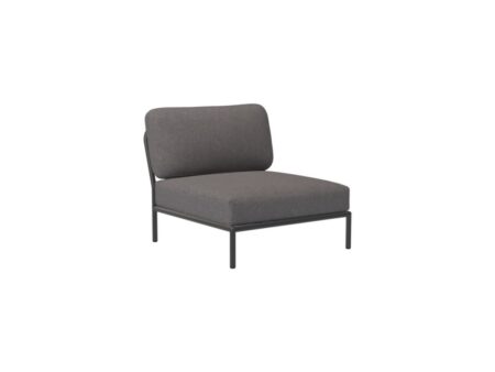 HOUE - LEVEL / Lounge Chair - Havestol - Slate/Dark Grey - L81 x W95 x H82 x SH38 cm