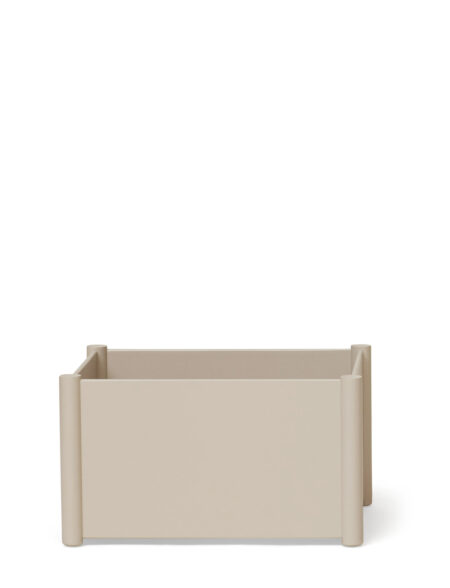Pillar Opbevaringsboks, Medium Home Storage Wooden Boxes Grey Form & Refine