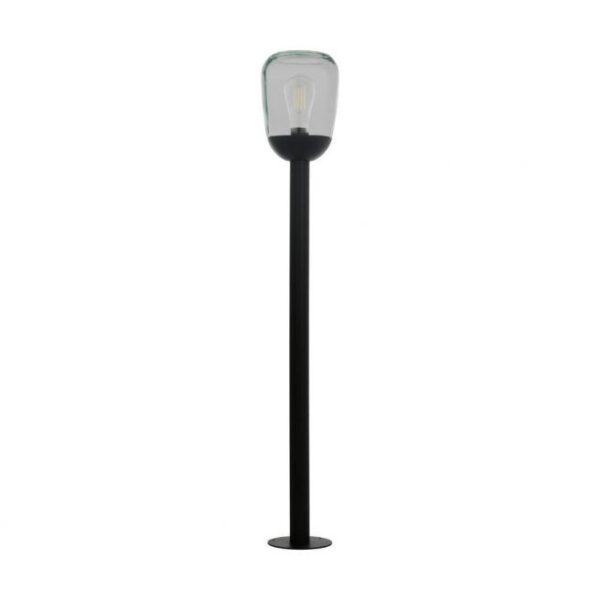 EGLO Donatori Ude Stander H990 E27 Sort/klar - Udendørslampe - 98703