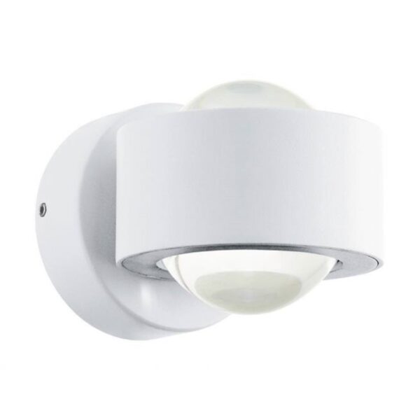 EGLO Treviolo Ude Væg 2x2,2w 2x230lm 3000k Ip44 Hvid - Udendørslampe - 98747