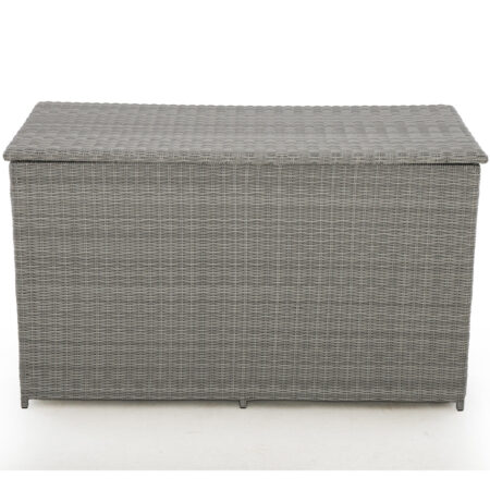 Maze Ascot Cushions Storage Box Grey