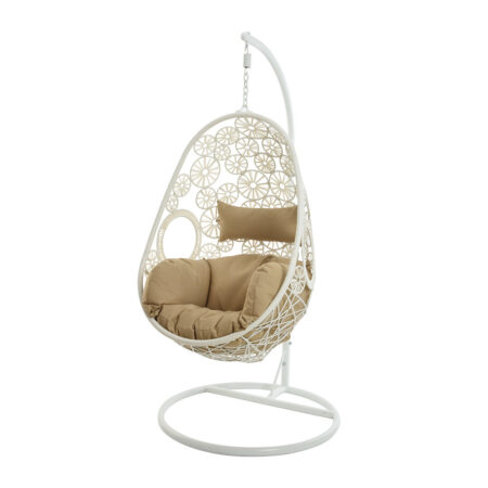 AMARA Outdoors - Outdoor Woven Hanging Chair - White