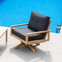 Alexander Rose Roble Swivel Lounge Chair