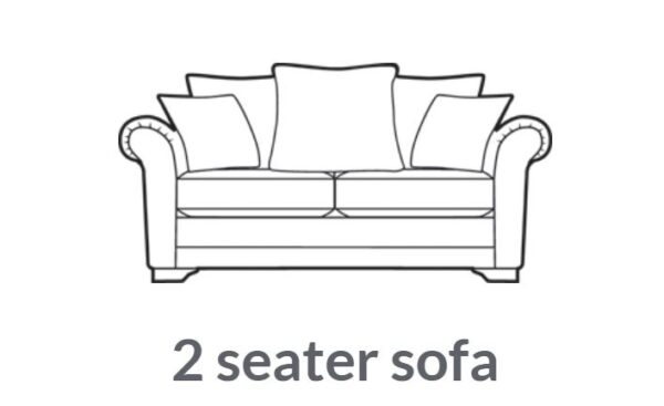Alstons Franklin 2 Seater Fabric Sofa