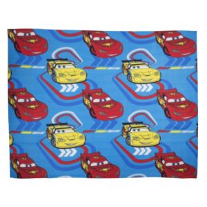 Blue, Red & Yellow Disney Cars Fleece Blanket