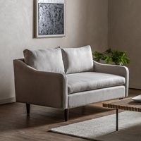 Brookhouse 2 Seater Sofa in a Box - Nickel Flat Weave