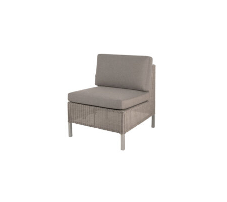 CANE-LINE CONNECT DINING LOUNGE ENKELT MODUL - TAUPE 77