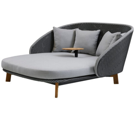 CANE-LINE PEACOCK DAYBED - WEAVE 219
