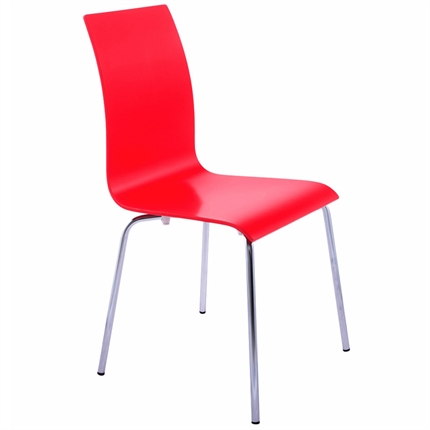 CLASSIC - rød stol