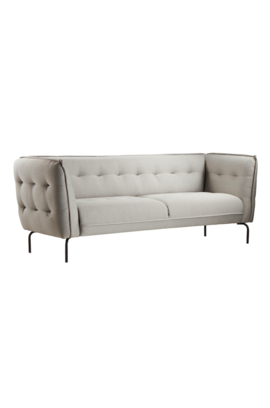 COLMAR sofa 3-pers. Sølvgrå