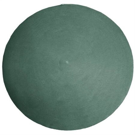 Cane-line Circle udendørstæppe - Mørkegrøn - Ø200 cm