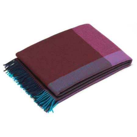 Colour Block Blankets Blue/Bordeaux - Vitra