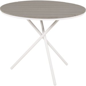 Ebbarp cafébord - vit/grå