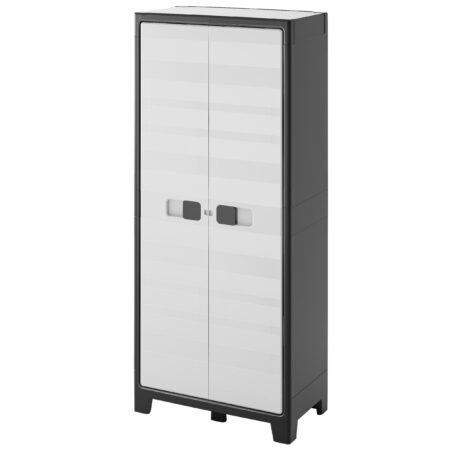 Form Flexi-Store 4 Shelf Plastic Tall Storage Cabinet