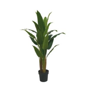 Green Dracaena Fragrans Palm Tree Artificial Plant, 120Cm