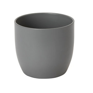 Griffin Ceramic Round Plant pot (Dia)14.4cm