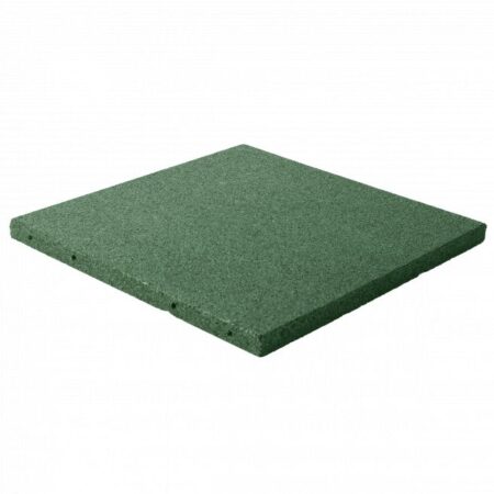 Gummiflise 50x50x3 cm grøn NORDIC PLAY Active 7,5 m2 - 30 stk. - 810-174