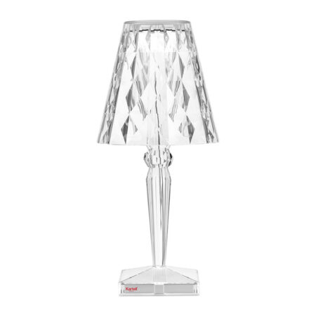 Kartell - Big Battery Dimmable Table Lamp - Crystal