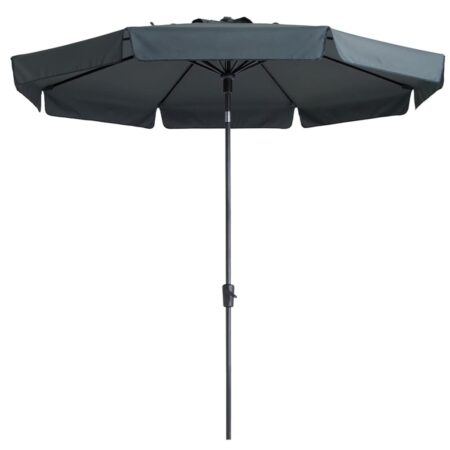 Madison parasol Flores Luxe 300 cm rund grå