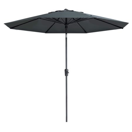 Madison parasol Paros II Luxe 300 cm grå