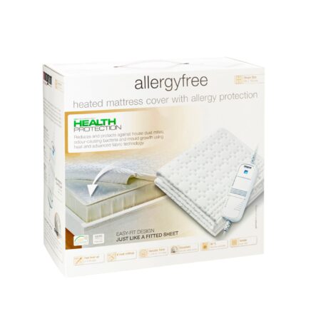 Monogram by Beurer Anti Allergy Electric Blanket White