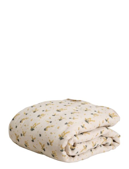Muslin Filled Blanket Home Sleep Time Blankets & Quilts Creme Garbo&Friends