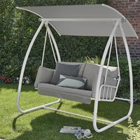 Newmarket Garden Swing Seat - Grey
