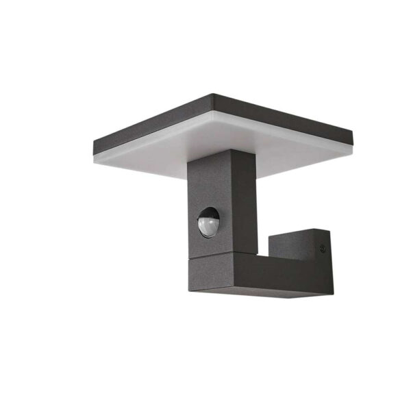 Olesia Udendørs Væglampe IP54 w/Sensor Dark Grey - Lucande