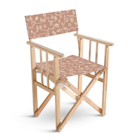 PODEVACHE - Terra Nova Garden Chair - Abstract Faces