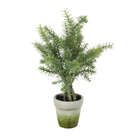 Parlane - Faux Potted Rosemary Plant - Green