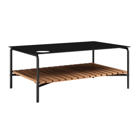 Patio Sofa Table w/ Accessory Fit - 113x70