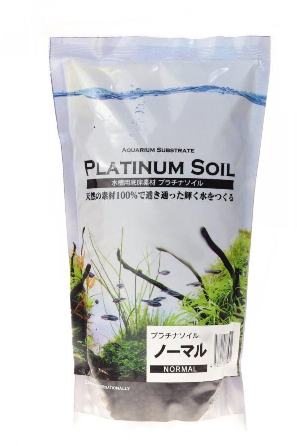 Platinum jord sort normalt substrat for planter eller rejer 3L
