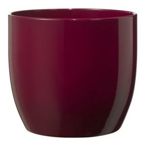 SK Unglazed Brushed Lilac Ceramic Plant Pot