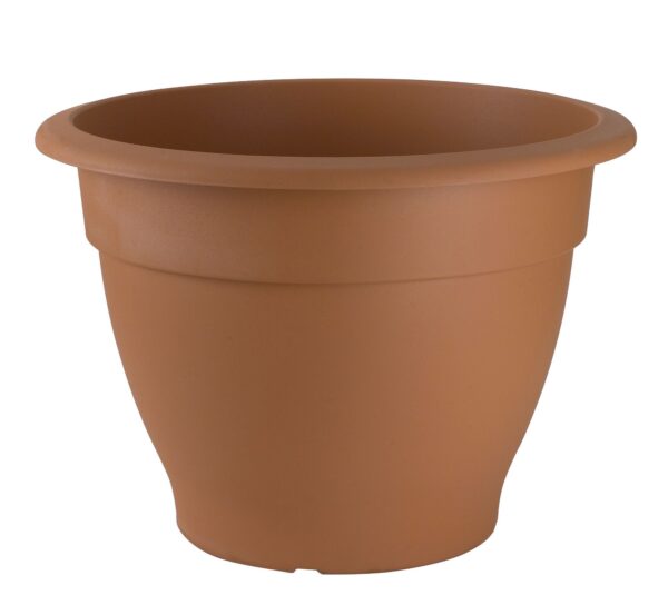 Sankey Bell Round Terracotta Ceramic Effect Plant Pot (H)590mm (Dia)660mm